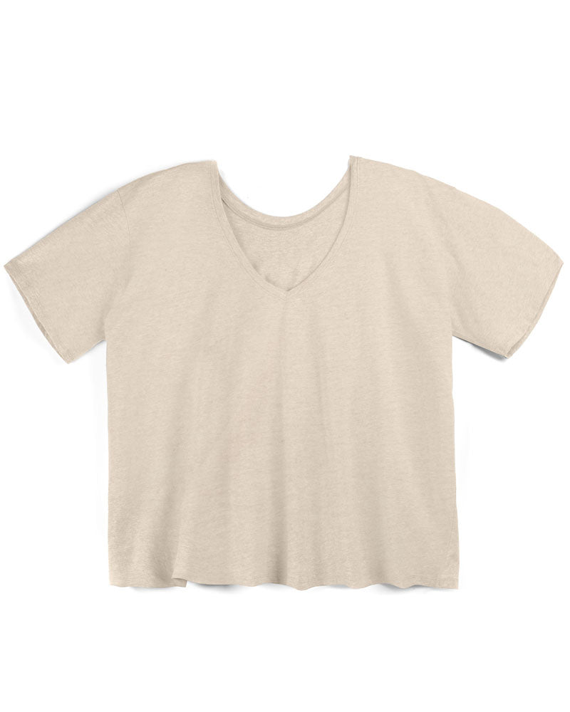 Everywhere Nursing & Maternity V-Neck Tee - The Neutrals