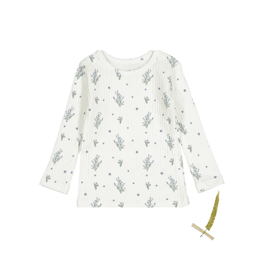 The Printed Long Sleeve Tee -  Honeybunch