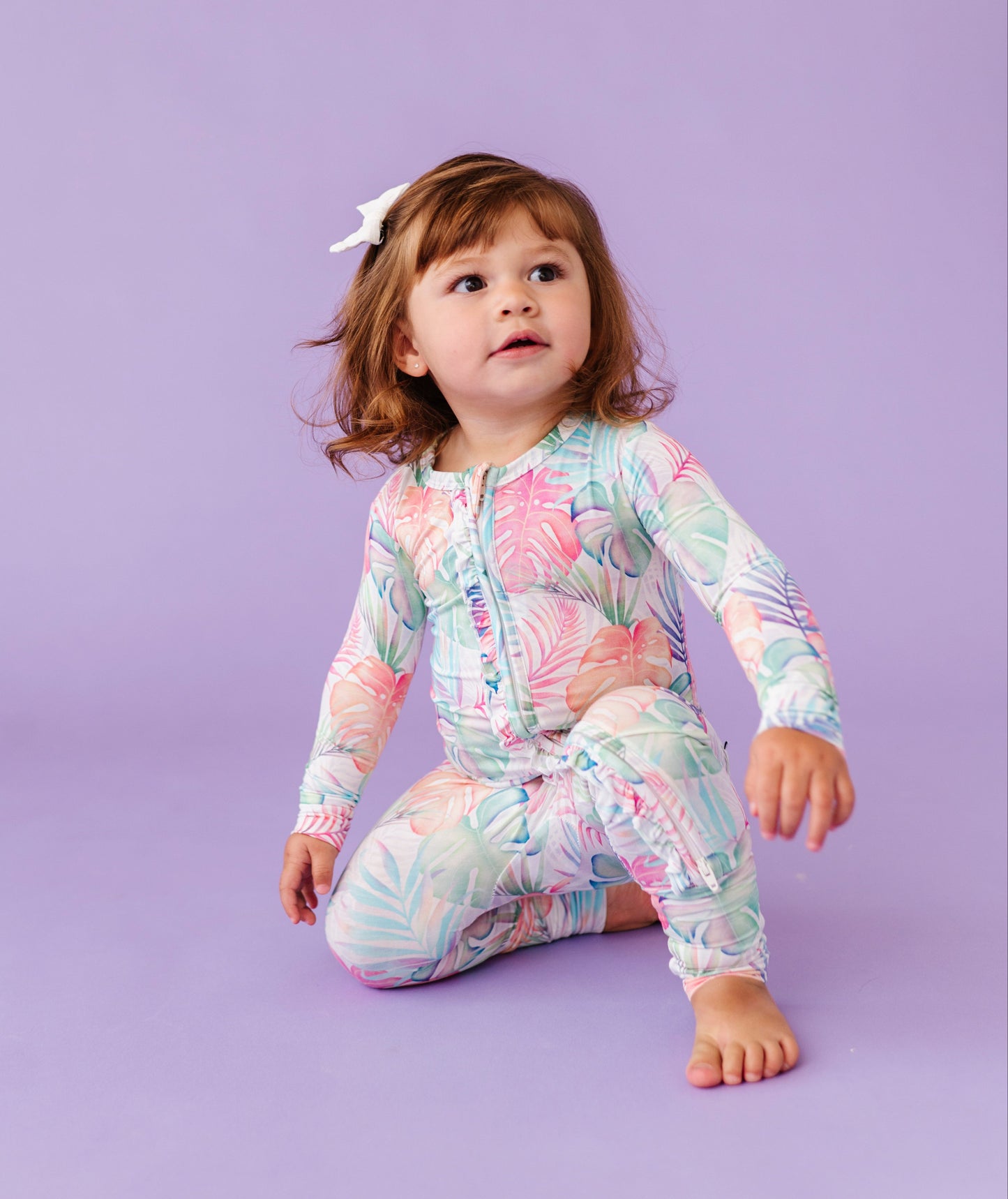 Lucia Ruffle Convertible Romper