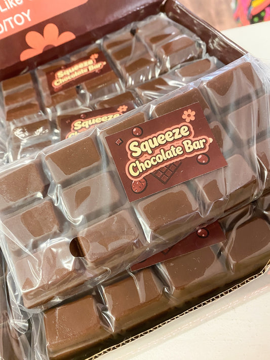 Chocolate Scented Squeeze Chocolate Bar Squishy | Sensory Fidget Toy