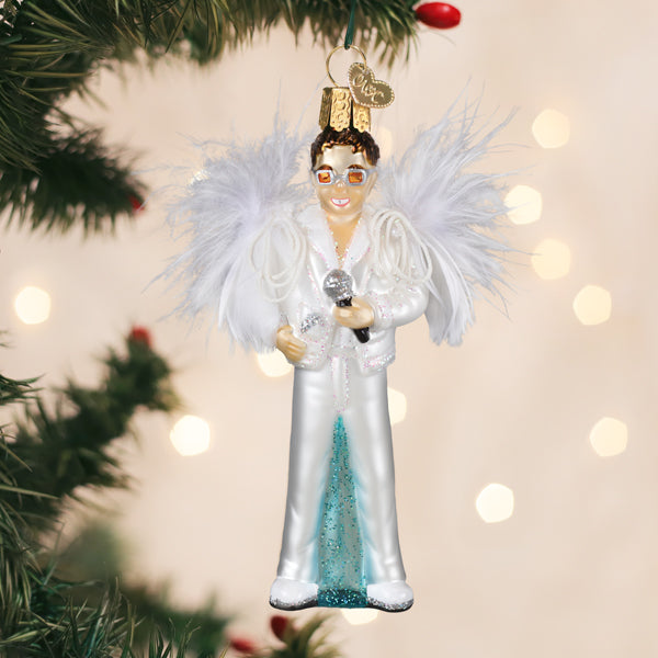 Elton John Ornament