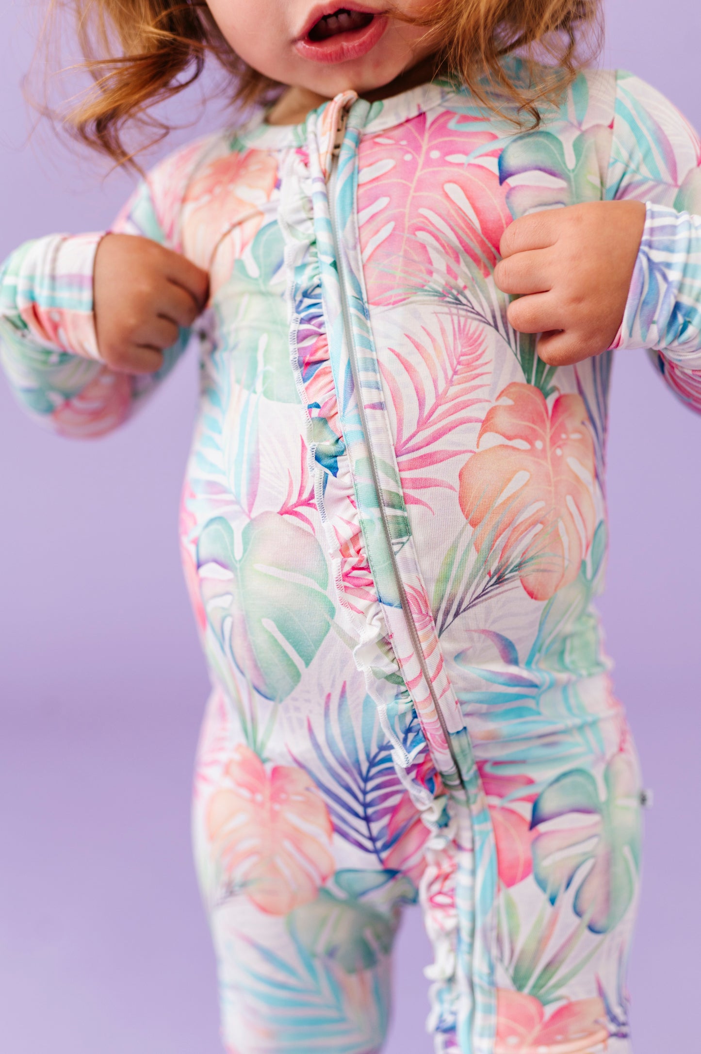 Lucia Ruffle Convertible Romper