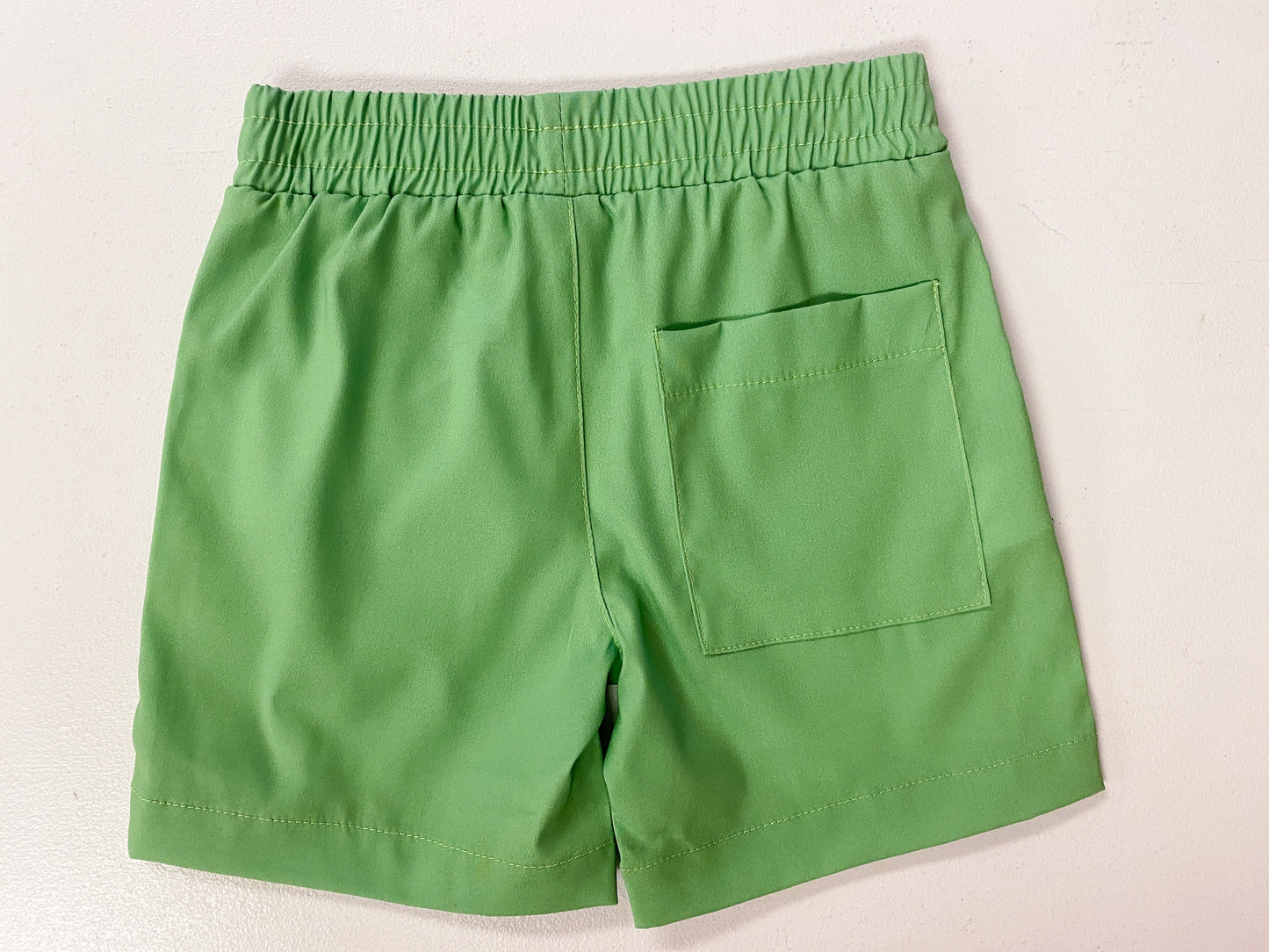 Boys Grass Green Performance Shorts | Bossier City, LA