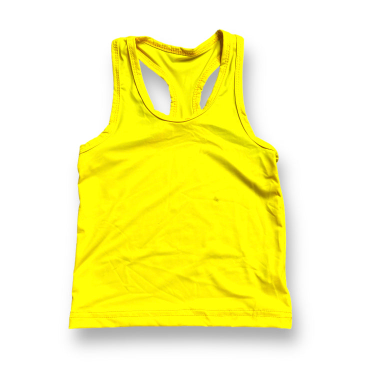 Yellow Razorback Kid Tank
