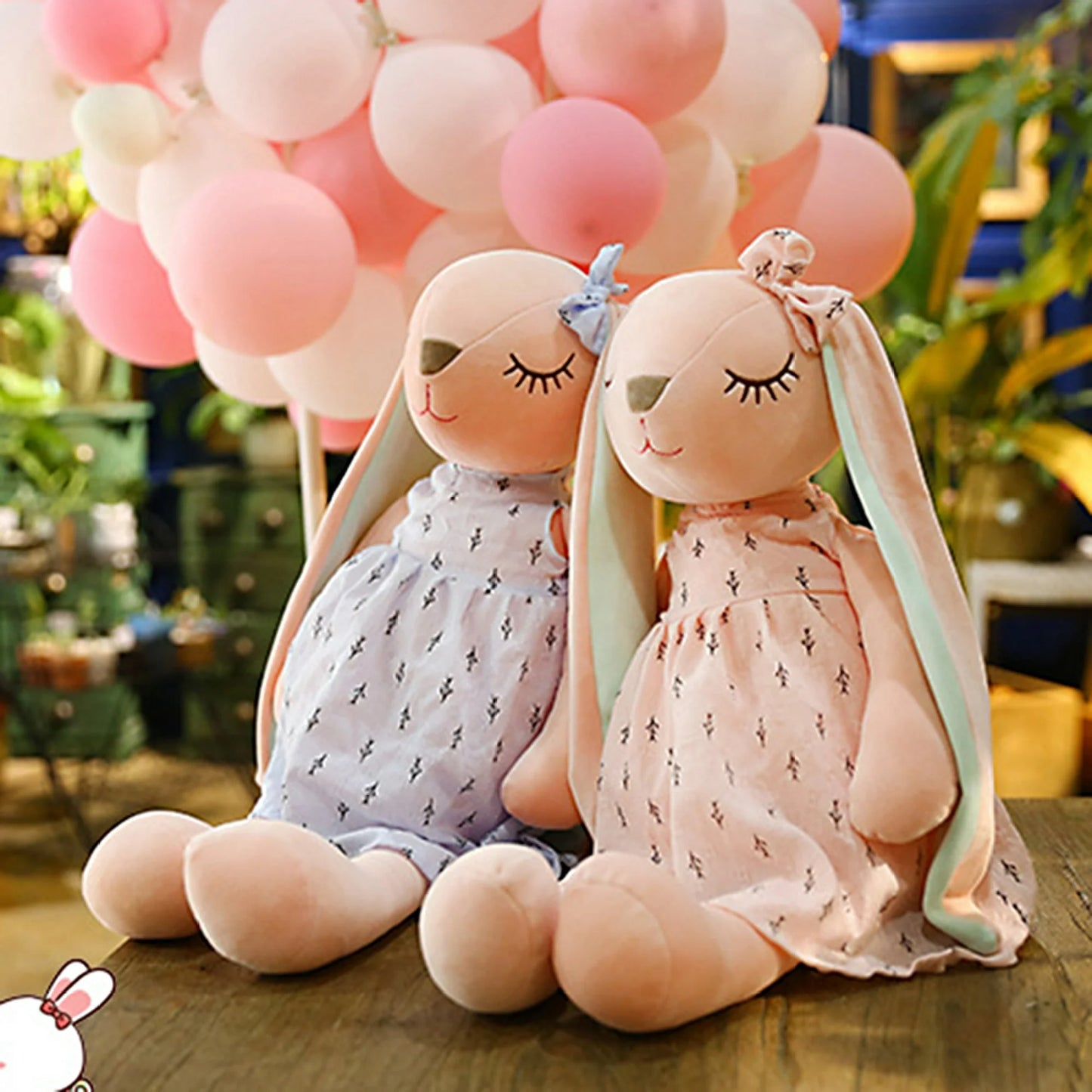 Plush Bunny in Dress