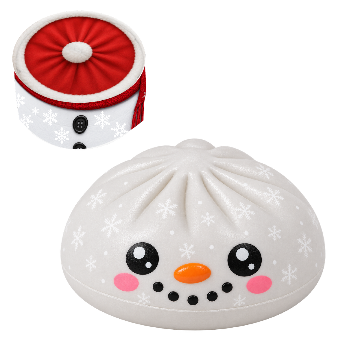 Merry Squishmas Christmas Dumplings – Slow Rise Holiday Squishy Fidget Toys