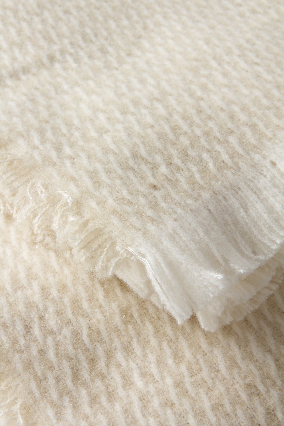 Pinstripe Pattern with Four Sided Fringe