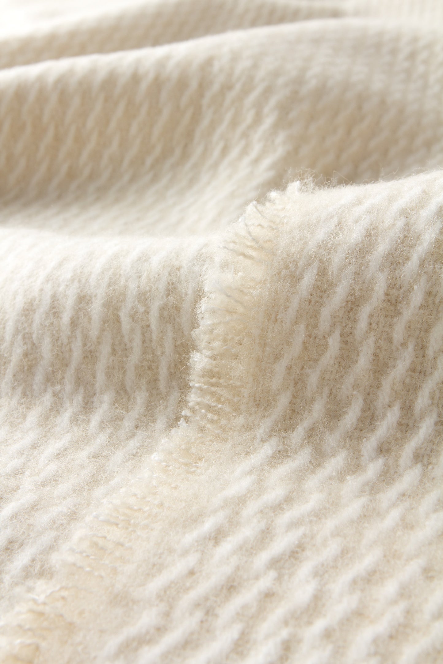 Pinstripe Pattern with Four Sided Fringe