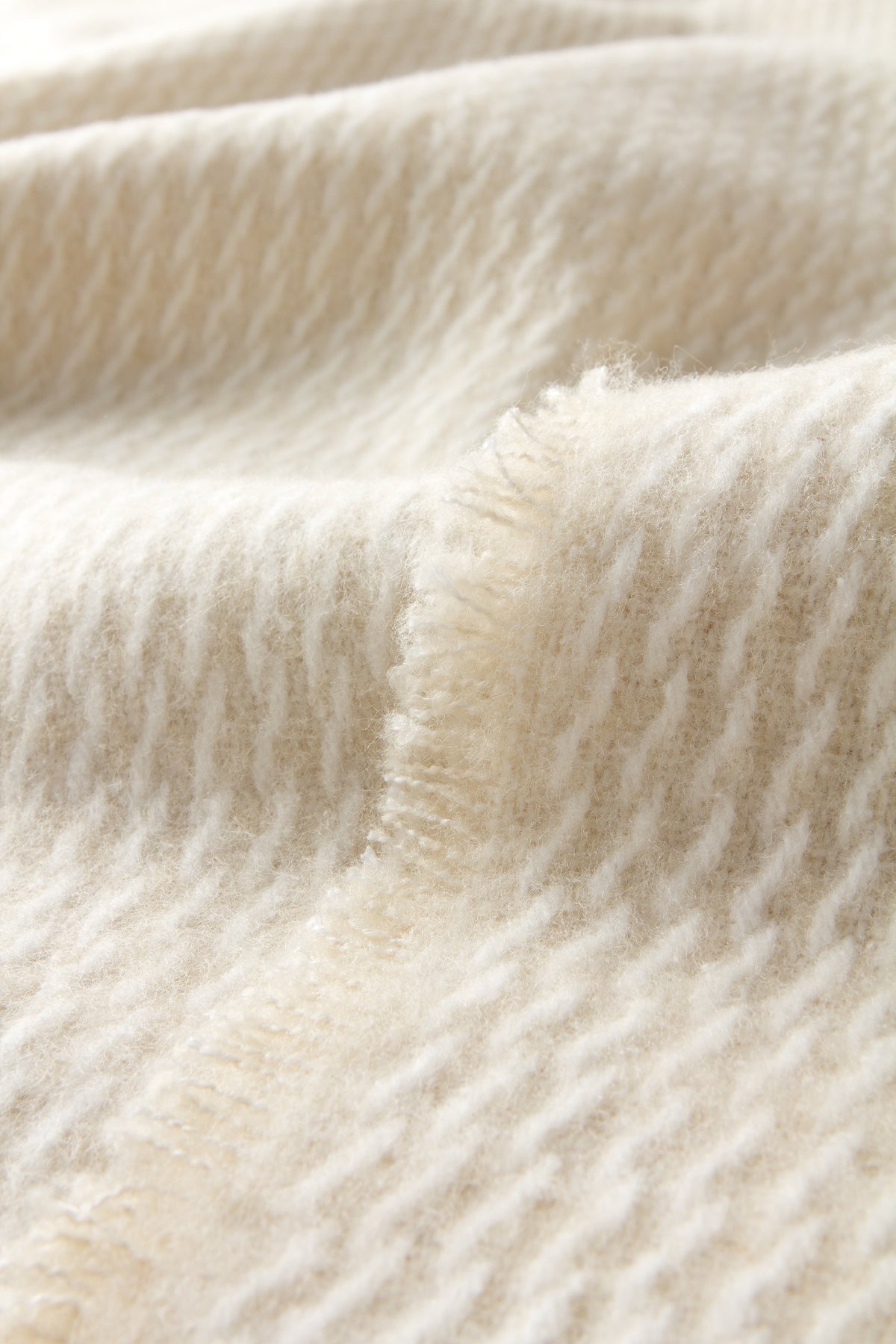 Pinstripe Pattern with Four Sided Fringe