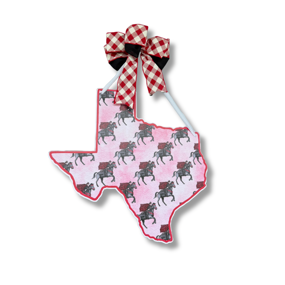 Horse Patterned Door Hanger