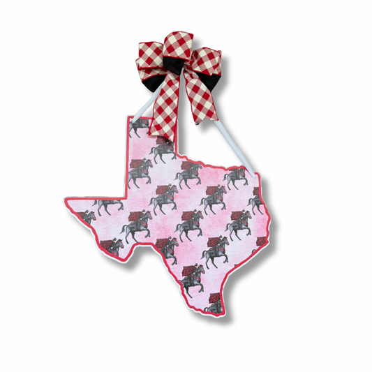 Horse Patterned Door Hanger