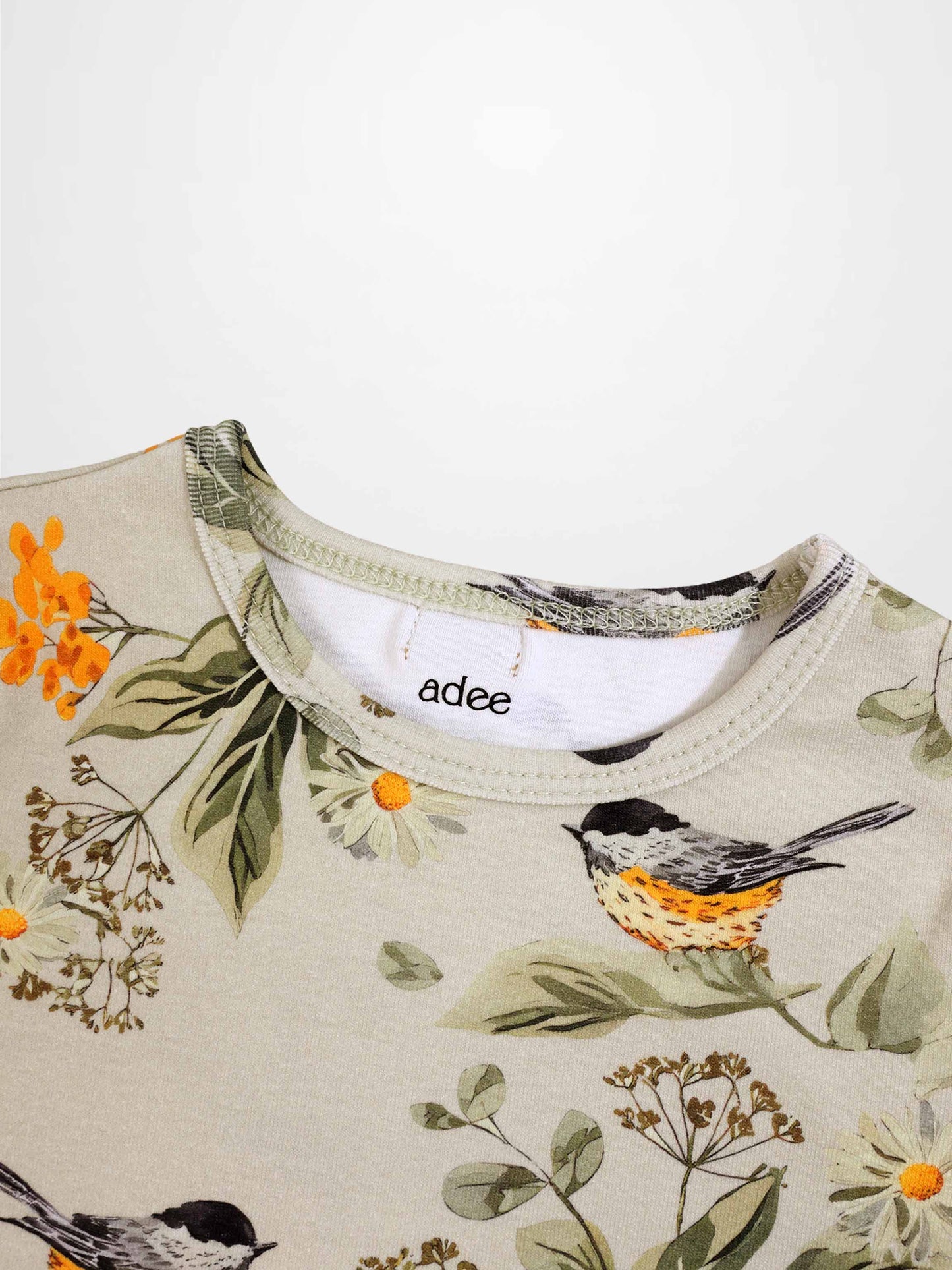 Garden Finch Shorts Set