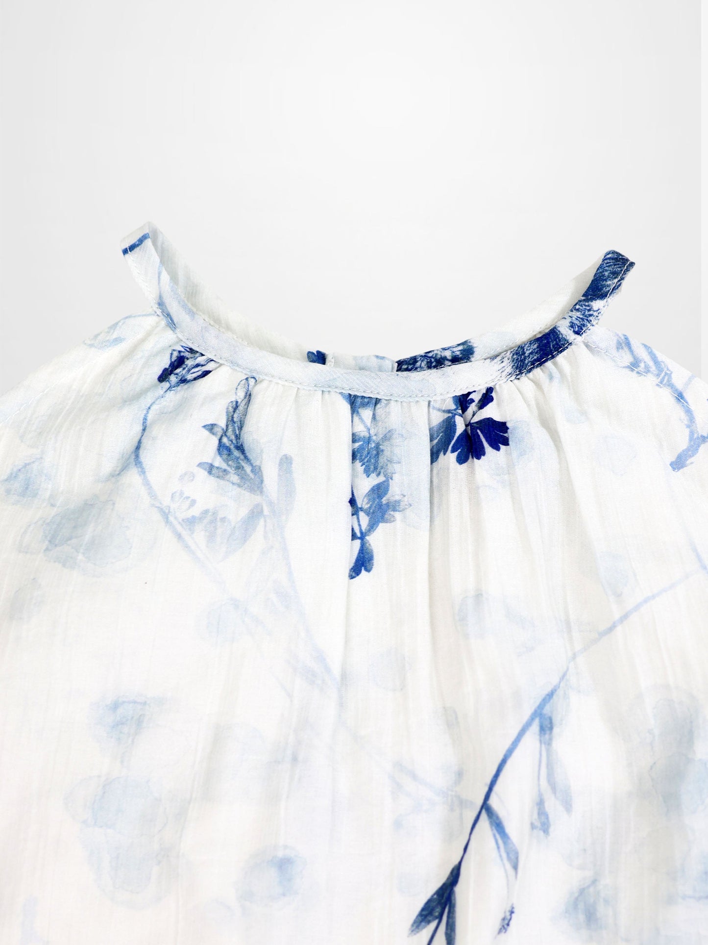 Blue Flower Jumper