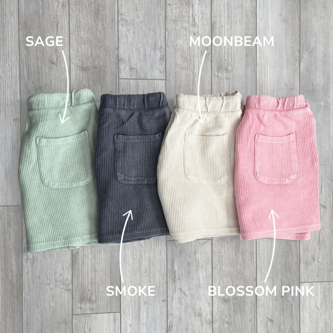 Sage Corded Shorts