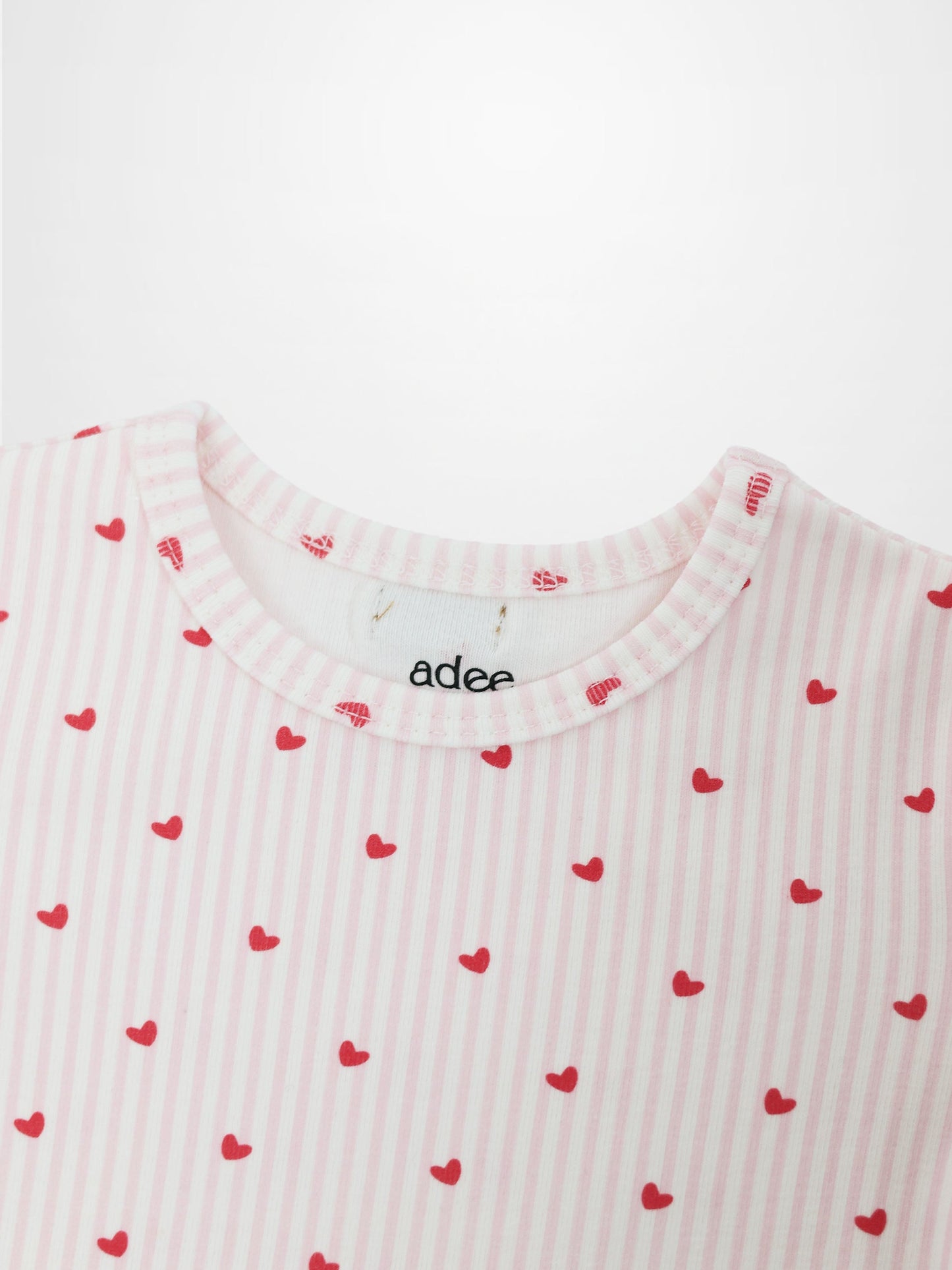 Pink Heart Pajamas