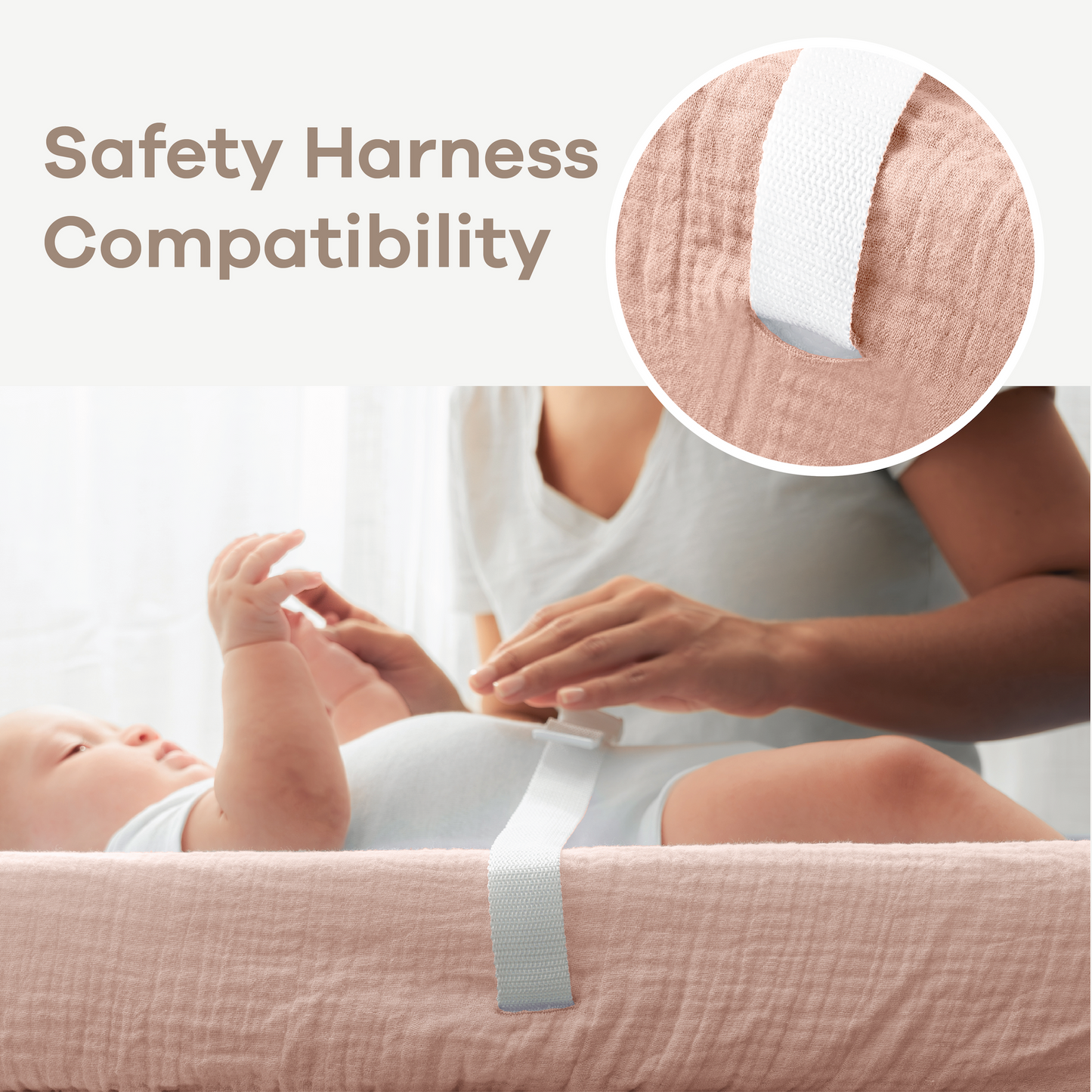 Muslin Fitted Changing Pad Cover