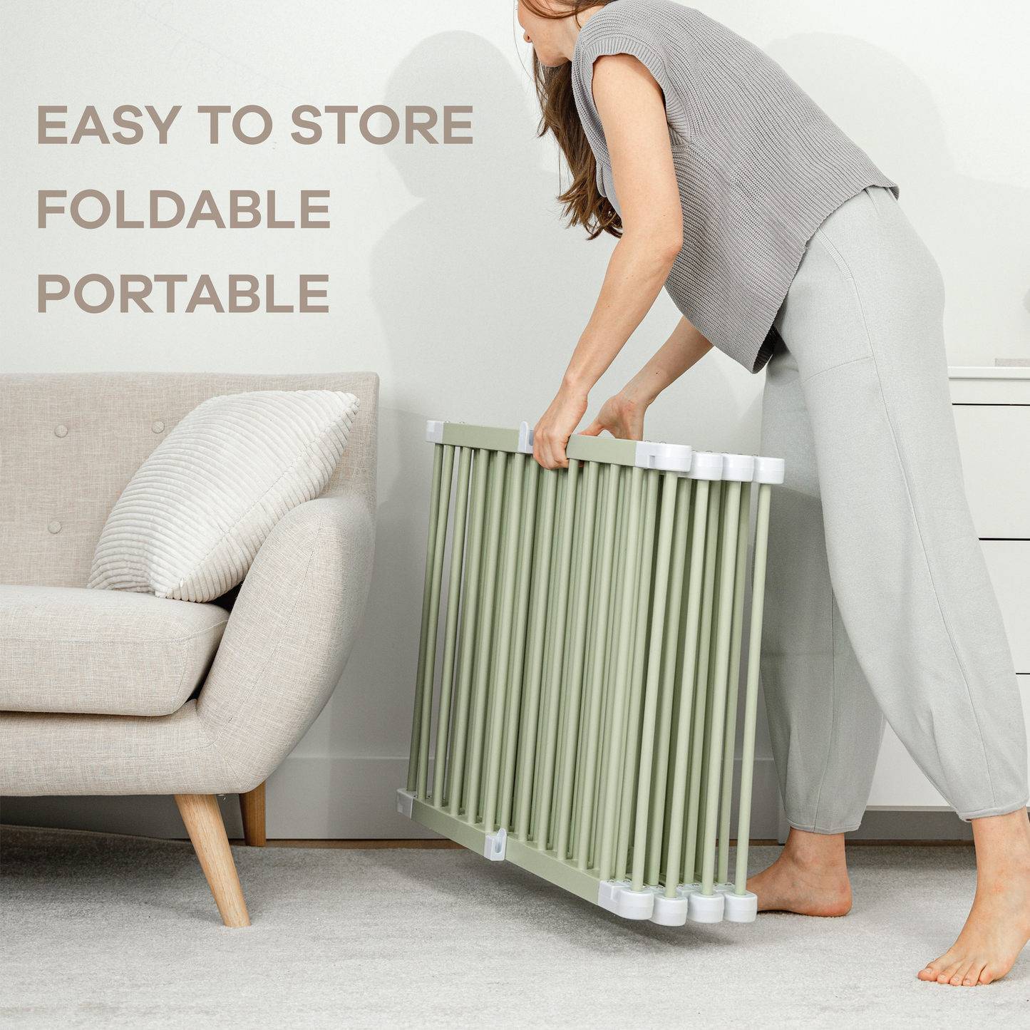 Playpen for Toddler and Babies in Sage