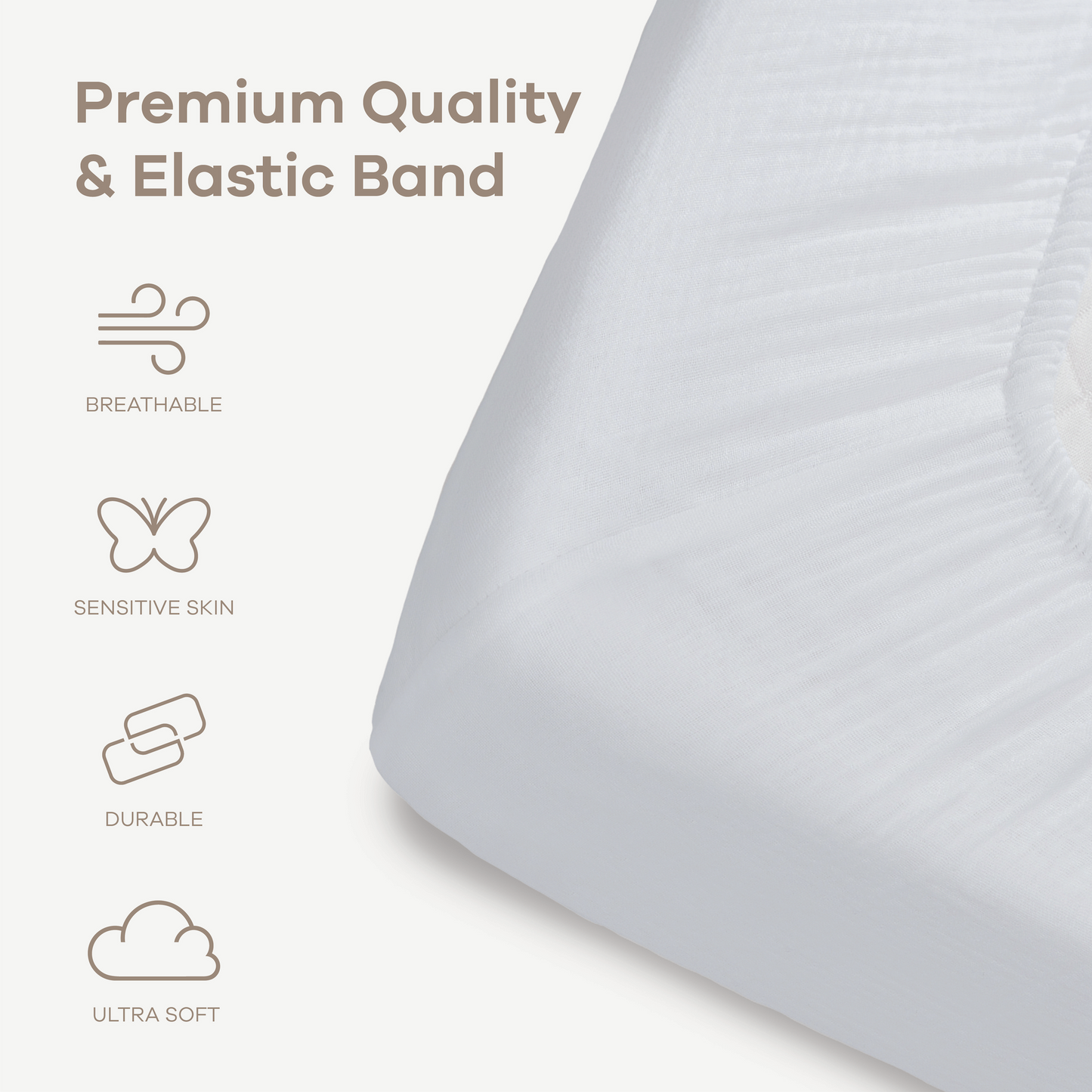 Muslin Fitted Crib Sheet