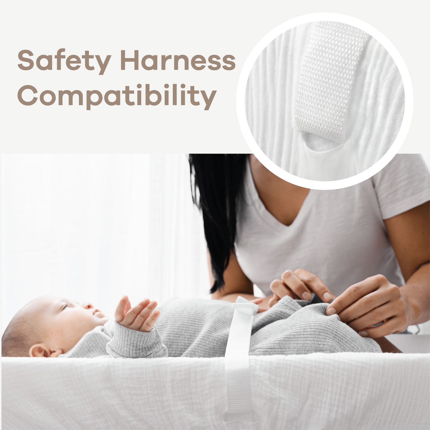 Muslin Fitted Changing Pad Cover