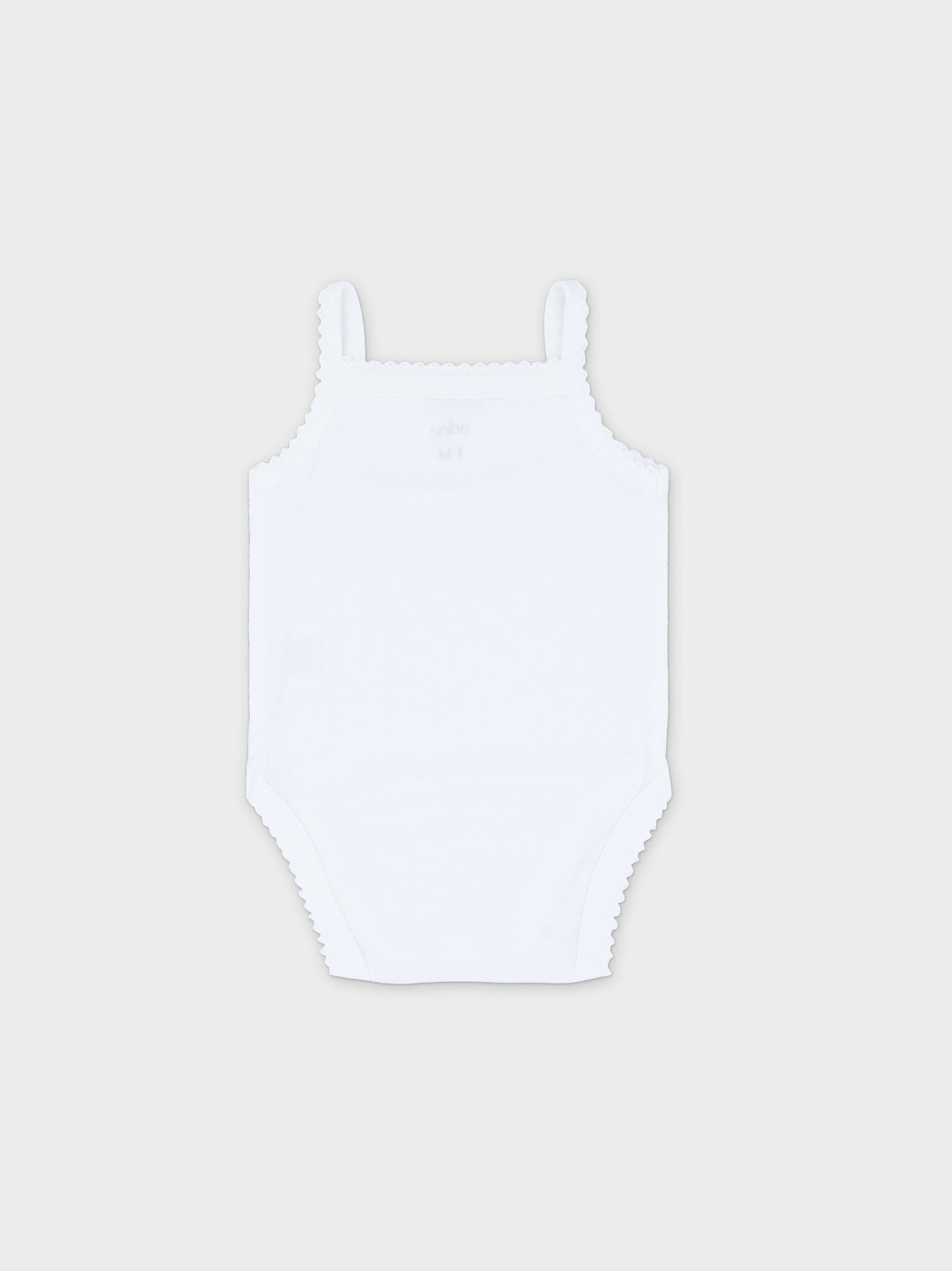 Ribbed Undershirt with Lace - 3 Pack