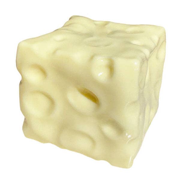 Cheese Cube Slow-Rise Squishy | Cheese Fidget Toy | Sensory Stress Toy