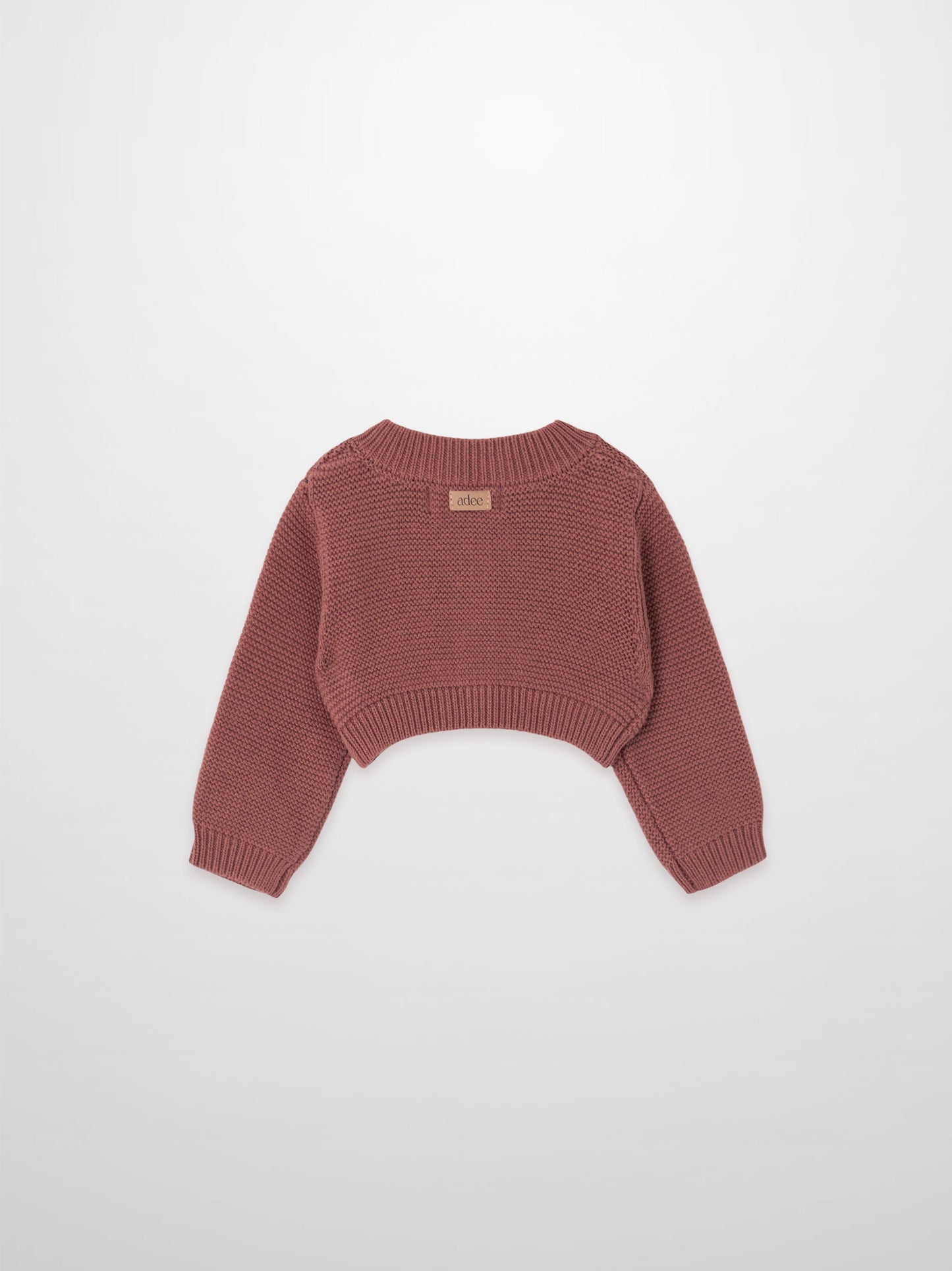 Cropped Cardigan - Pink