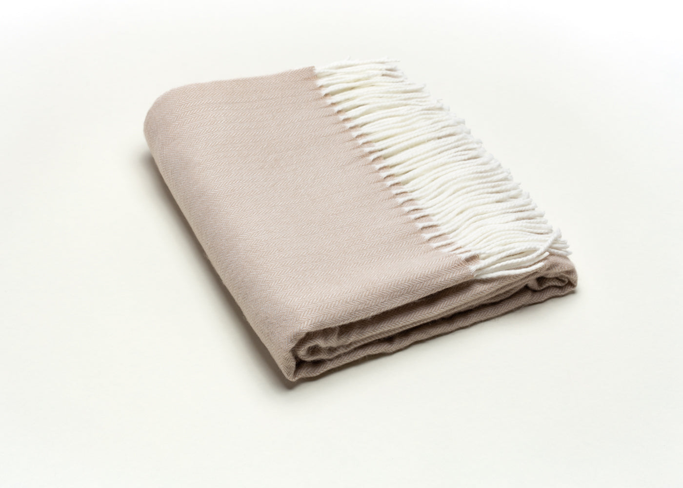 Fringed Herringbone - 50" x 60"