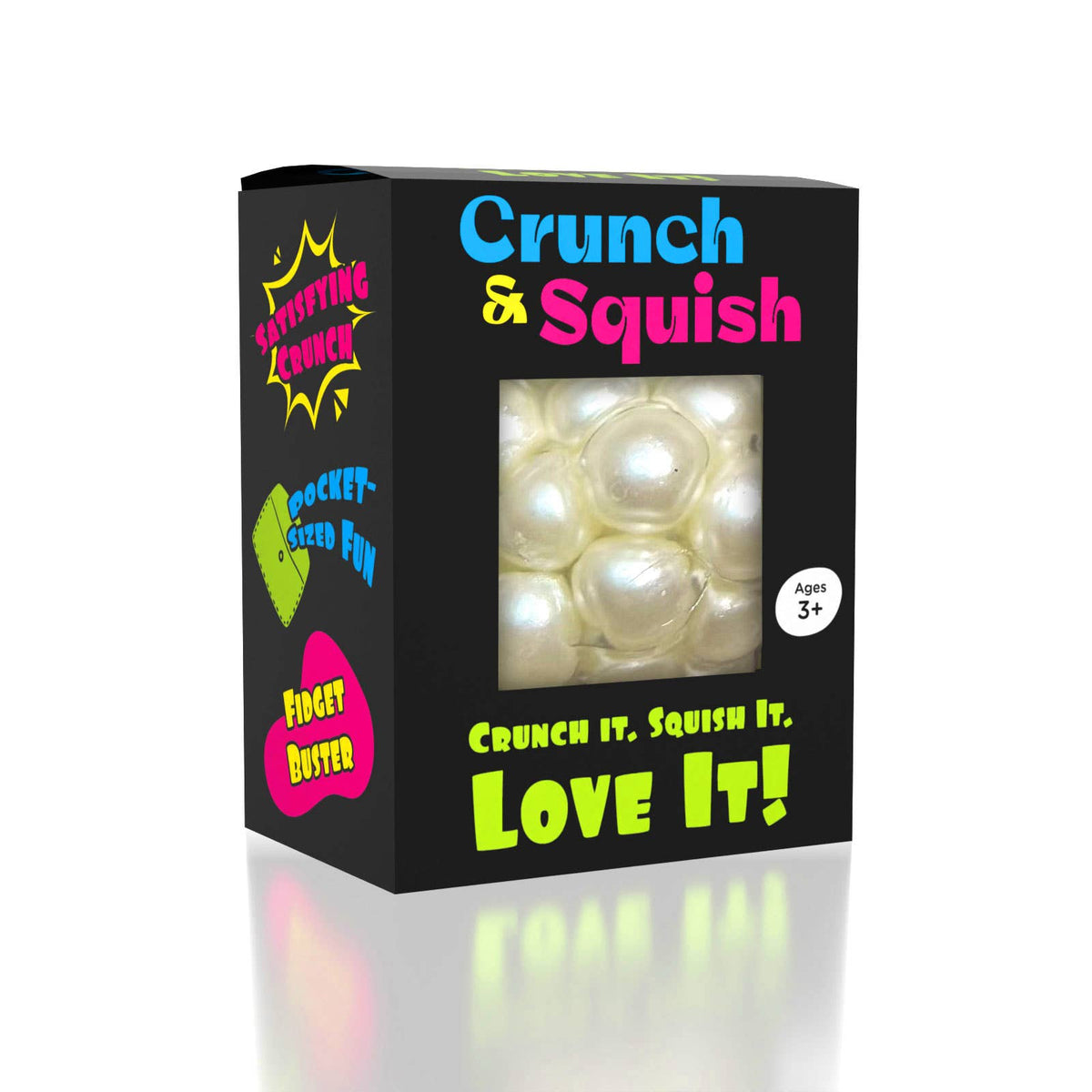 Crunch & Squish Crunchy Squishies® Stress Ball & Sensory Fidget Toy – Choose Your Style