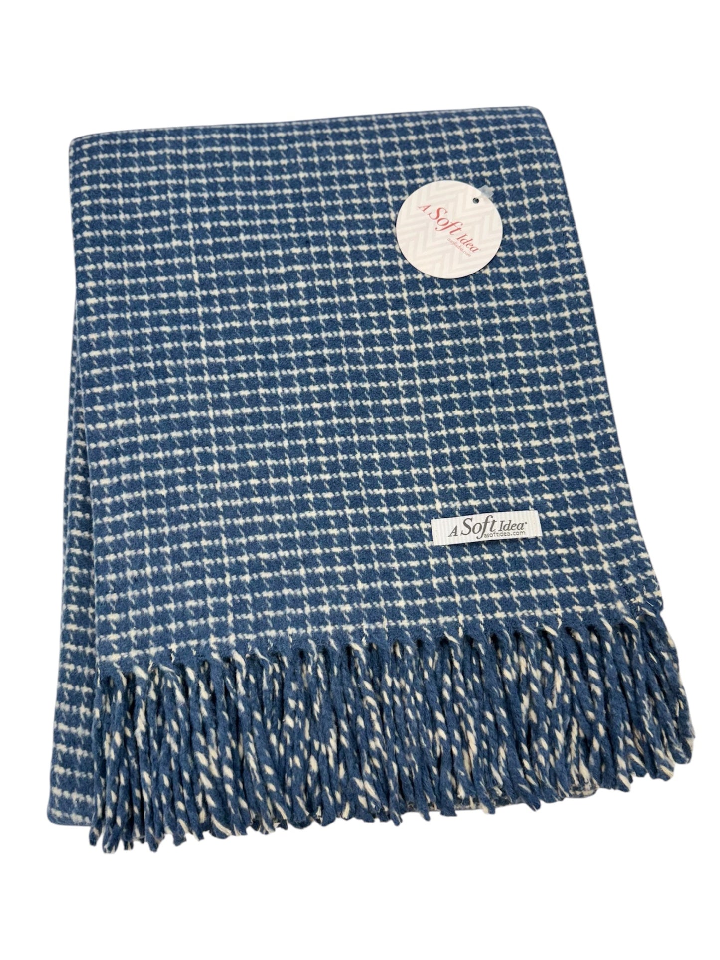 Small Check Pattern Throw