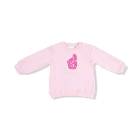 #1 Fan Oversized Sweatshirt