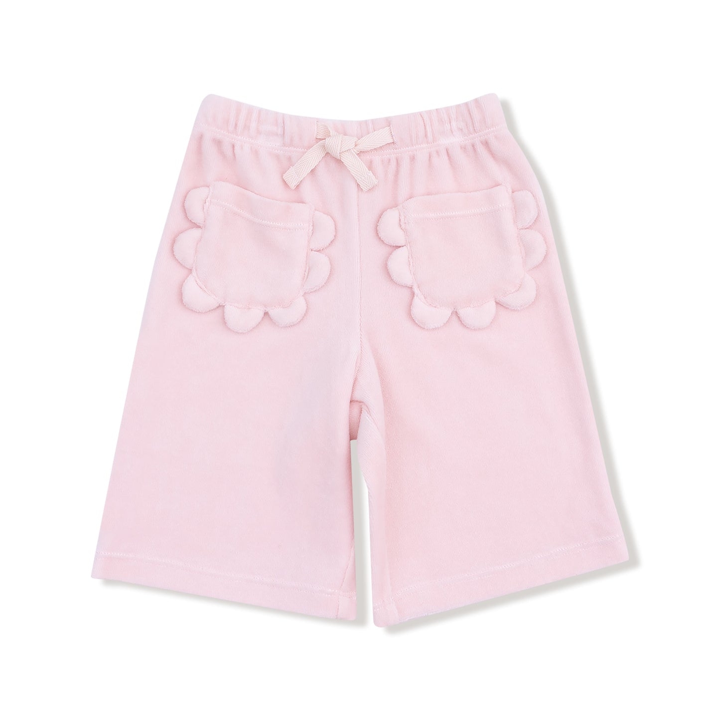 Velour Teddy Bear - Oversized Shirt with Wide Leg Pant Set