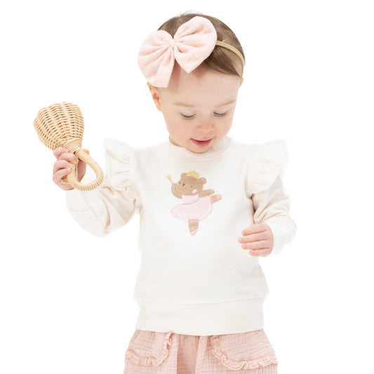 Ballet Team - Ruffle Sweatshirt