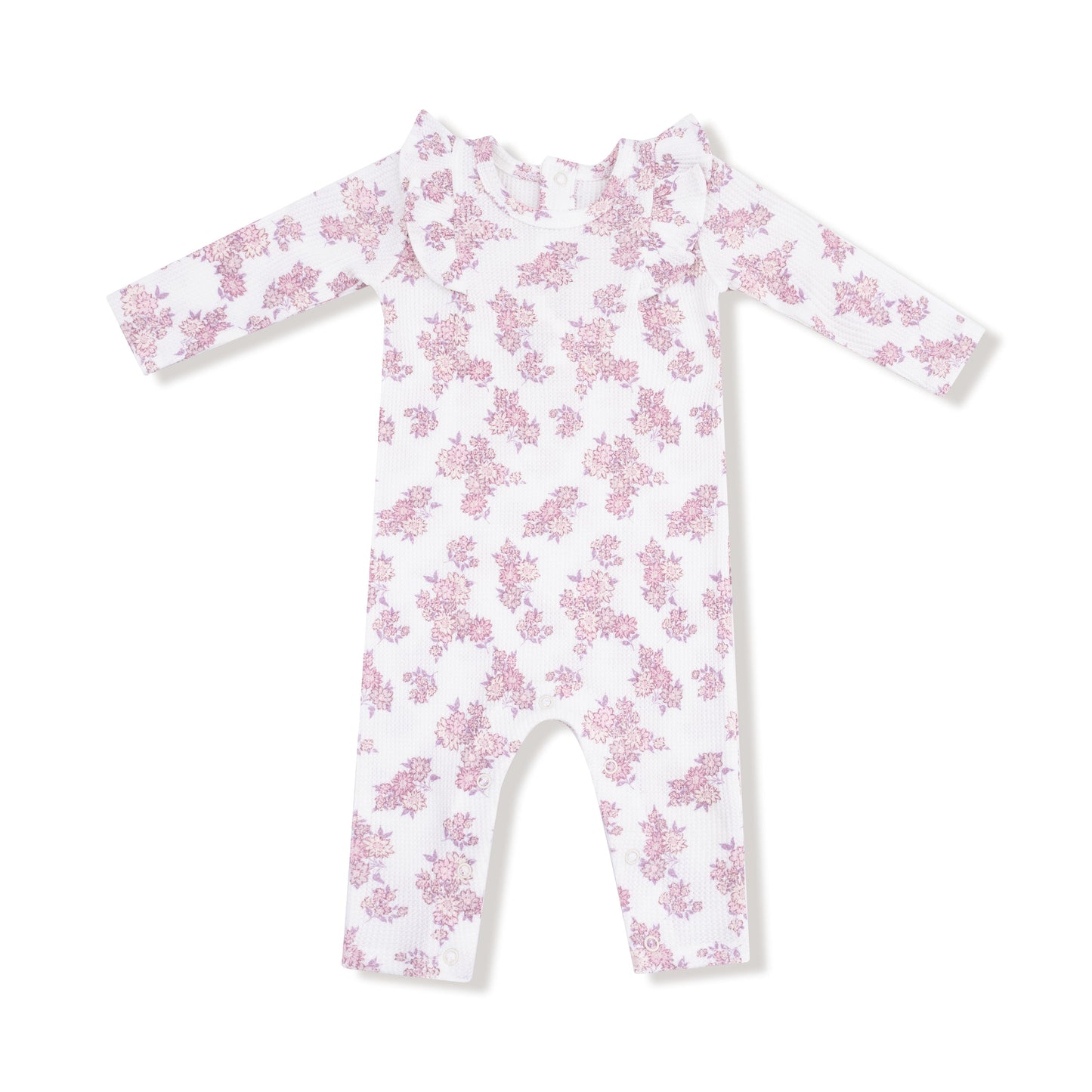 Countryside Coreopsis - Long Sleeve Ruffle Romper