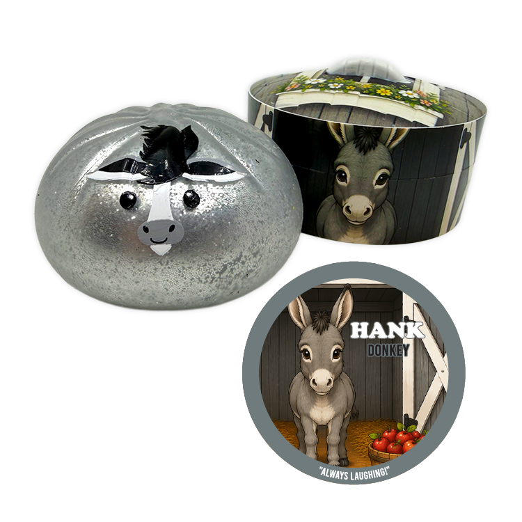 Fun Doh Farm Barnyard Dumpling Squishy Toys – Choose Your Animal