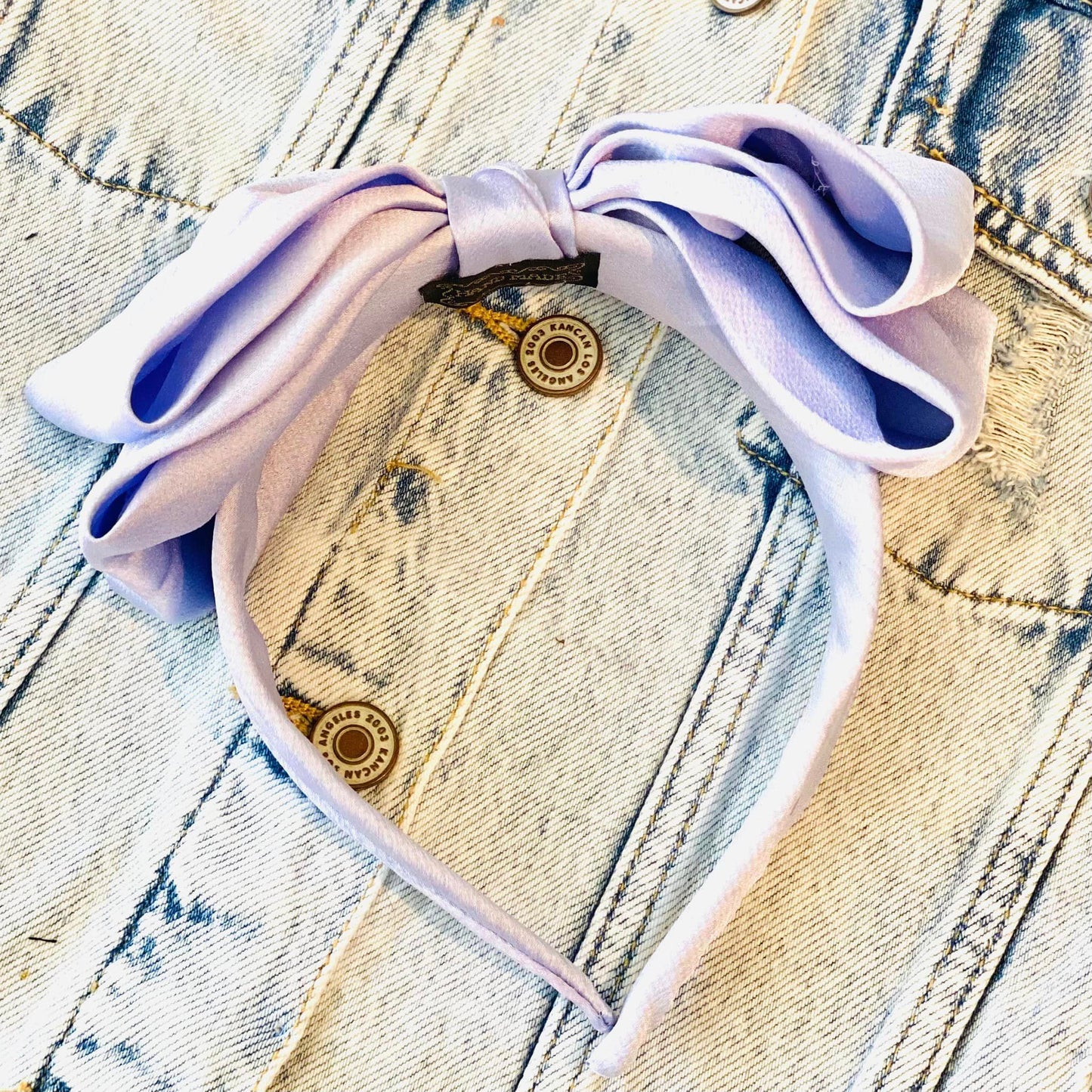 Satin Bow Headband