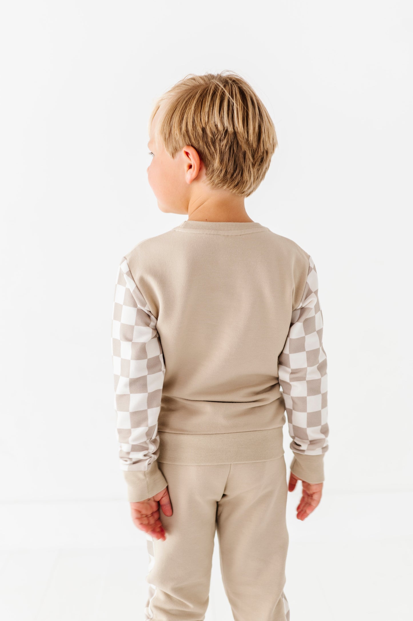 Oat Check Jogger Set