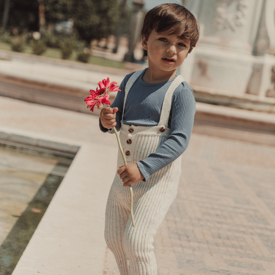 The Knit Overall - Confetti