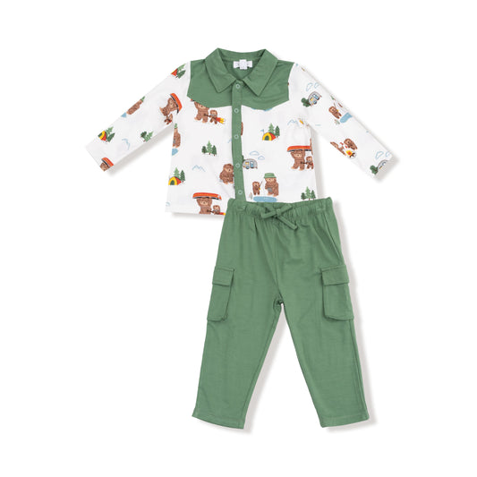 Cowboy Button Down and Pant