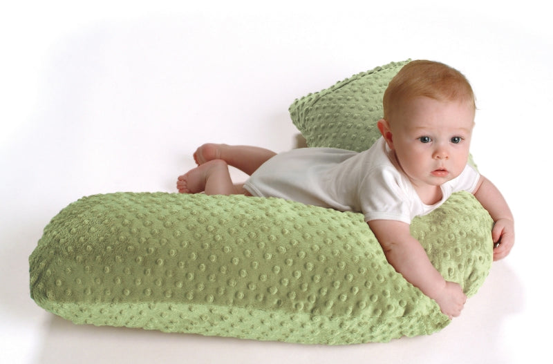 Award-Winning Nursing Pillow - Sage Dot Design | Ergonomic Breastfeeding Support | Luna Lullaby