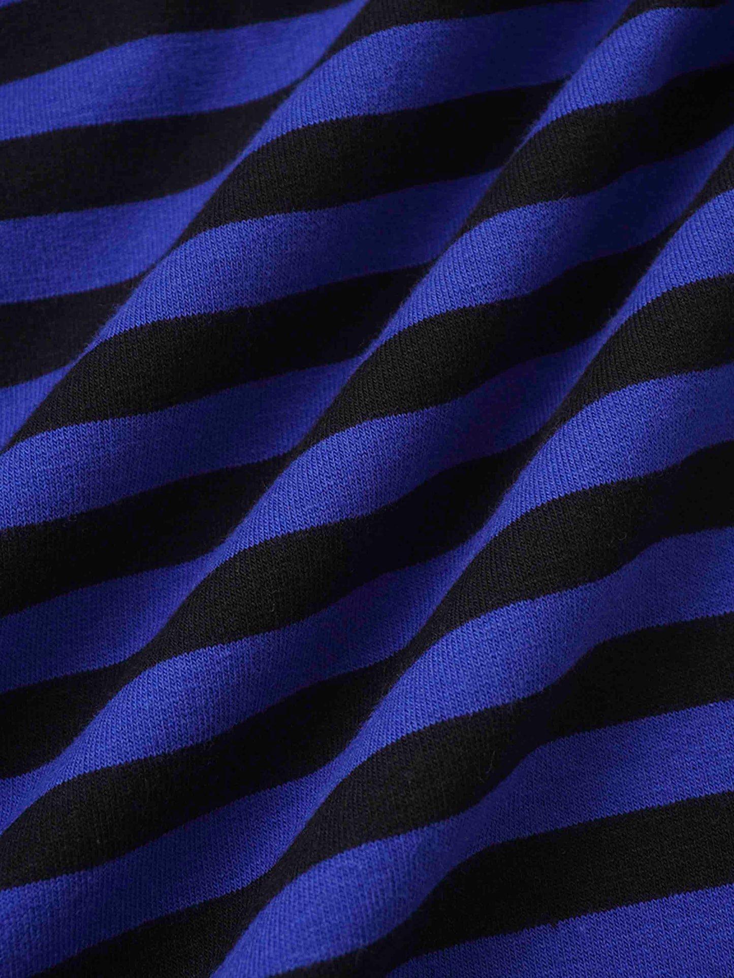 Striped Sweatshirt - Blue & Black