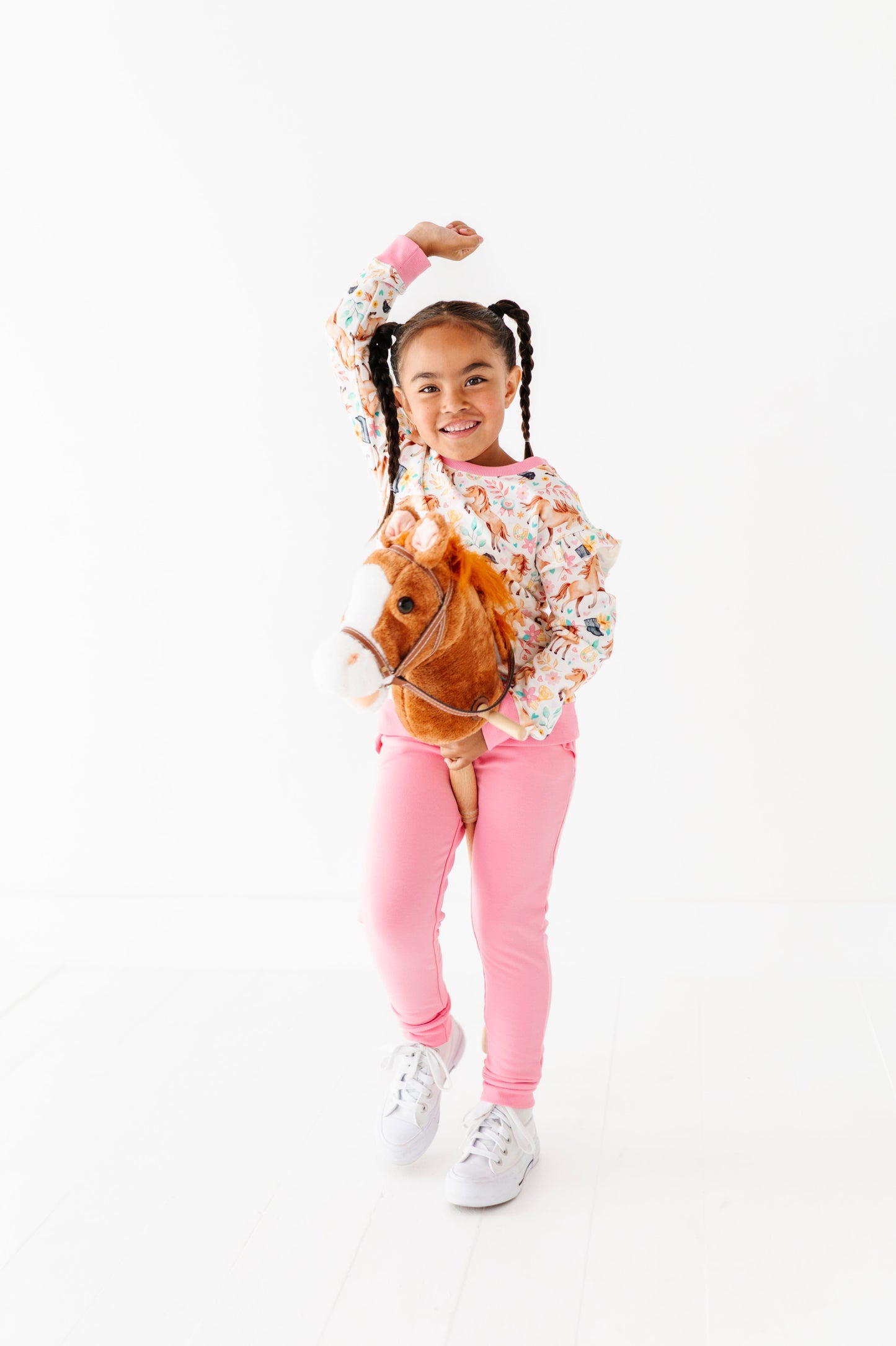 Delilah Ruffle Crewneck Sweatshirt