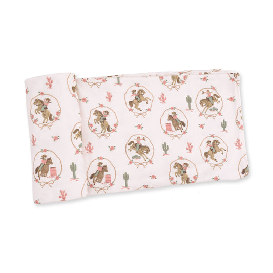 Cowgirl Cameos - Swaddle Blanket