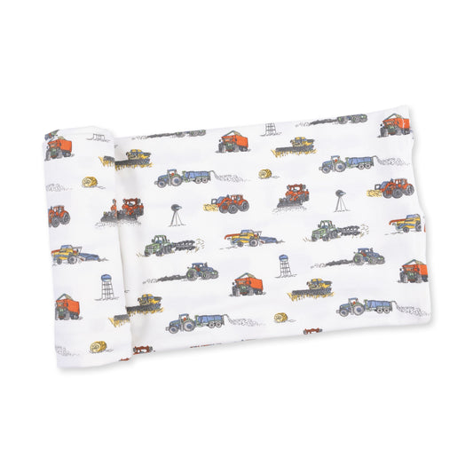 Farm Machines - Swaddle Blanket
