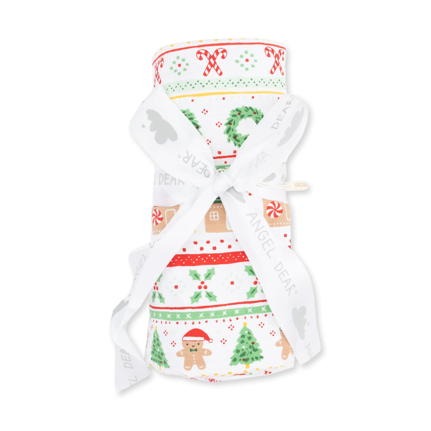 Gingerbread Fair Isle Uni - Swaddle Blanket