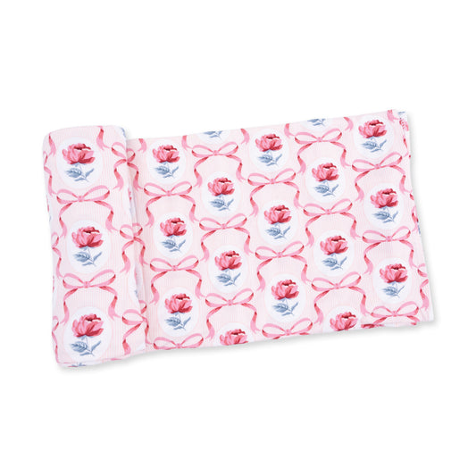 Leslie Rose - Swaddle Blanket
