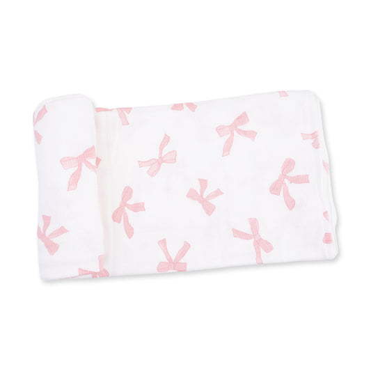 Pretty Bows - Swaddle Blanket