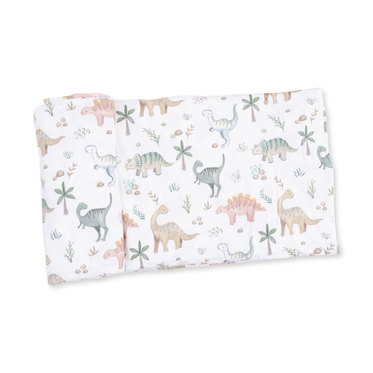 Sweet Baby Dinos - Swaddle Blanket