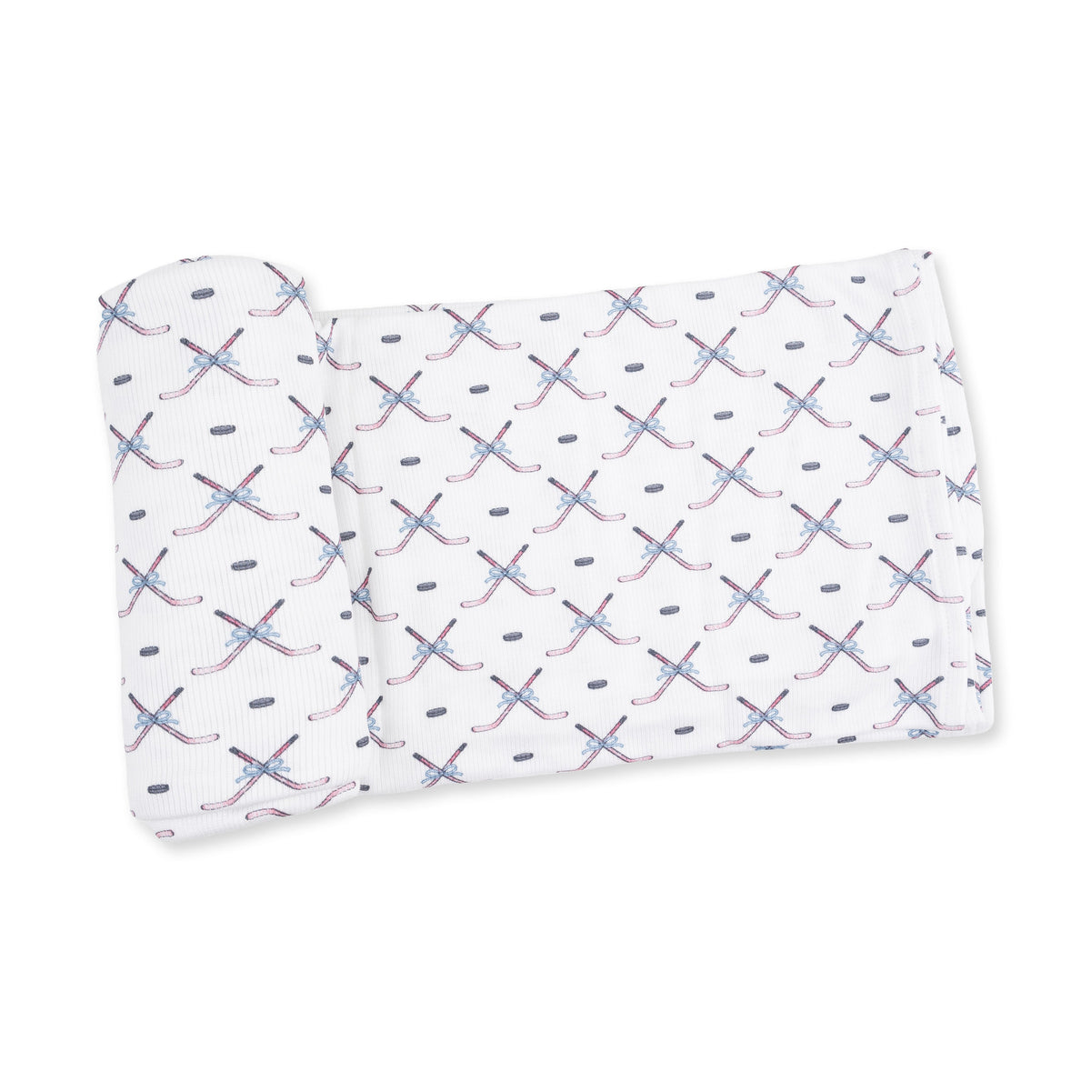 Simple Hockey Pink - Swaddle Blanket