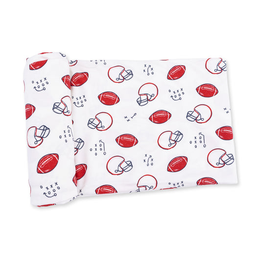 Touchdown Time - Swaddle Blanket