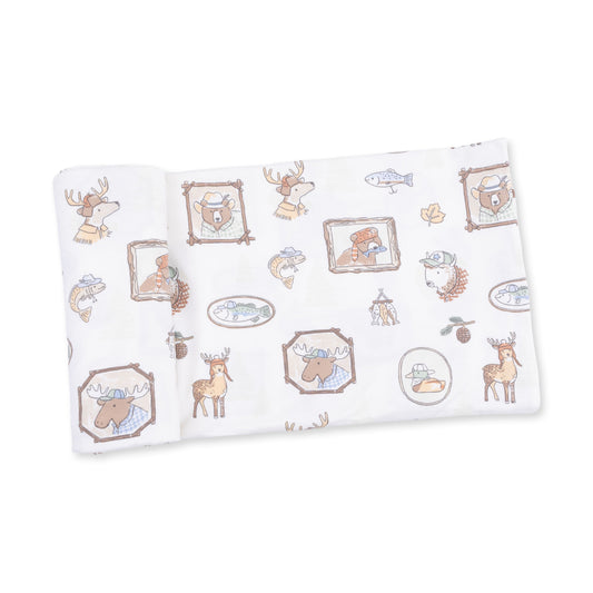 Woodson's Family Cabin - Swaddle Blanket